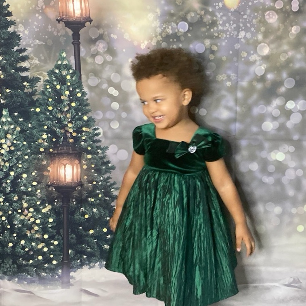 Beautiful green dress
